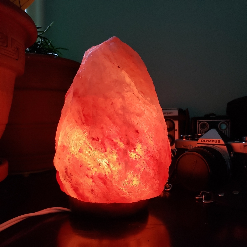 Salt Lamp, Pink, Medium